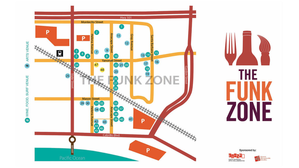 The Funkzone in Santa Barbara, CA