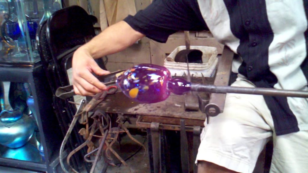 glass making in santa barbara.