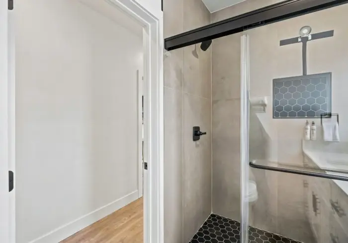 Entrance leading to bathroom in Penthouse plus Studio.